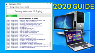 FOR BOOMERTECHS- Disable or Destroy Windows 10 Spying - Guide 2020