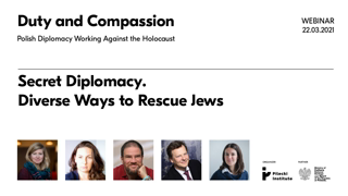 Secret Diplomacy  Diverse Ways to Rescue Jews | Duty and Compassion (They Live Gear)