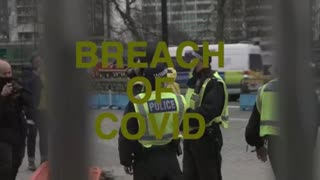 UK police arrest man in hazmat suit for 'Breach of Covid'