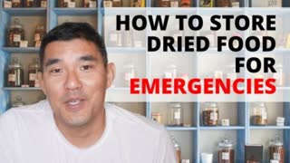 How to Store Dried Food for Long-Term Storage