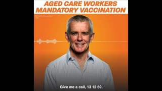 SENATOR MALCOLM ROBER :AGED CARE WORKERS MANDATORY VACCINATTION