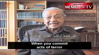 Former Malaysian PM Mahathir Mohamad: Muslims Should Attack Israelis, Not Europeans or Americans