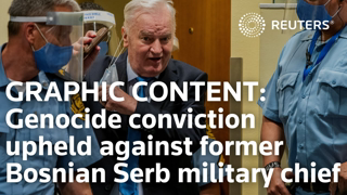 (((International Law))): Genocide conviction upheld for former Bosnian Serb military chief Mladic