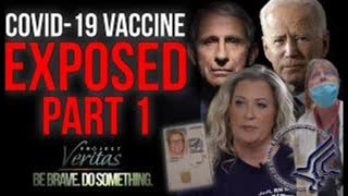 PART 1: Federal Govt HHS Whistleblower Goes Public With Secret Recordings "Vaccine is Full of Sh*t"