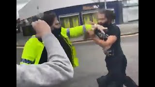 Cops Attack Owner Of Kate & Luc's Cafe, Manchester