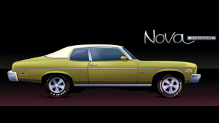 Putting together Chevrolet NOVA 1973 - The Lyncher for DragCoonBusters