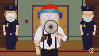 Token is in the hospital because of COVID (South park: The Pandemic Special)