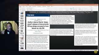 KAMALA HARRIS DEEP SIX DOCUMENTS FOR PEDOPHLES!