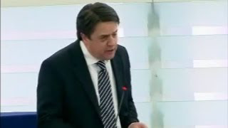 Nick Griffin blasts EU over European genocide