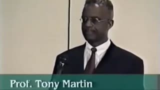 Dr. Tony Martin Exposes The Jewish Slave Trades of Africans