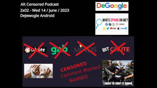 Alt Censored Podcast 2x02 - De Jewogle your Android