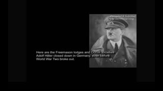 Adolf Hitler's war against Jewish Freemasonry- The Third Reich closed down satanic lodges