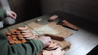 The Crafting of a Leather Scale Armour