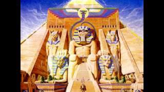 IRON MAIDEN  ~  "Powerslave" ~ Lyrics ~ (Bass track negated) [Studio Version]