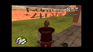 GTA SA Myth: Ghostgraffiti