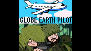 Owen Benjamin - Globe Earth Pilot & Sniper Cartoon