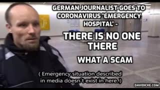 German journalist Billy Six goes to hospital 'teeming with coronavirus patients' - Empty