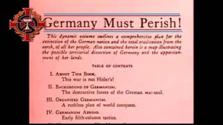 Ernst Zundel - Jews Had Called For A Genocide Of All Germans