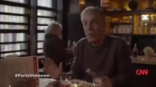 Anthony Bourdain Says White Genocide Is The Solution To "Racism"