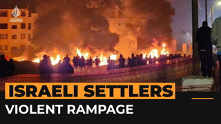 Israeli settlers destroy Palestinian homes in violent rampage | Al Jazeera Newsfeed