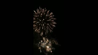 We saw the fireworks in Quebec!