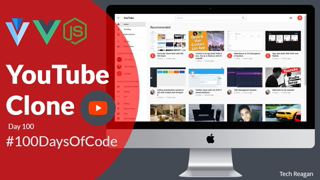 Day 100 - YouTube Clone Built With Vue js, Vuetify, Node js & Mongodb