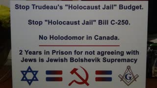 It will be illegal to disagree with Pedophile Misogynist Jews if Bill C-250 Passes in Canada