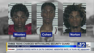 Three teens accused of killing Jackson security guard during robbery