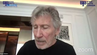 Roger Waters speak out agains the jews in canada