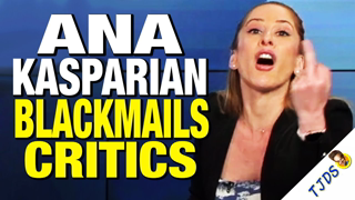 Ana Kasparian Threatens Blackmail To Critics Of Her Journalism