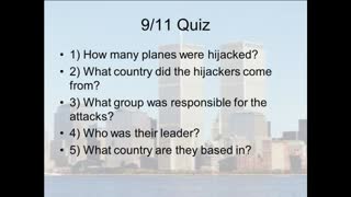 9/11/2001 How much do you know take the quiz