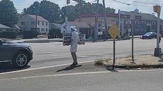 Bloodstained Men Protesting Circumcision in New Bedford