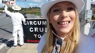 Wilkes-Barre Pennsylvania day three of the Pennsylvania circumcision crisis protest!