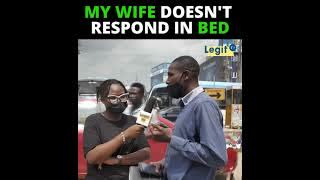 My Wife Doesn't Respond in Bed