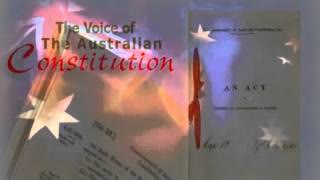 The Voice of the Commonwealth of Australia Constitution Act 1900 (uk)