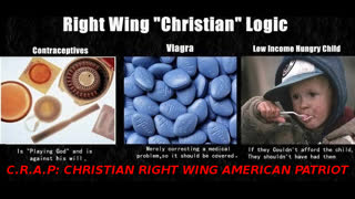 C.R.A.P (christian right wing american patriot)