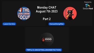 Monday Aug 5th Members CHAT - Part 2