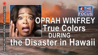 Oprah Winfrey true colors durung the Lahaina disaster