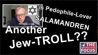 Is the Pedo-Lover SALAMANDREN Just Another Jew-TROLL??