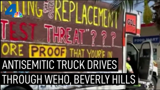 Truck Covered in Antisemitic Messages Travels Through WeHo, Beverly Hills | NBCLA