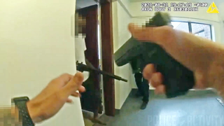 Bodycam Footage Of Cop Shooting Suspect Wielding Rifle-Style Weapon