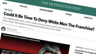 HuffPo's Crusade Against White People