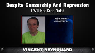 Despite Censorship And Repression - I Will Not Keep Quiet [Vincent Reynouard]