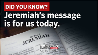 Jeremiahâ€™s Prophetic Message for the British and American Peoples