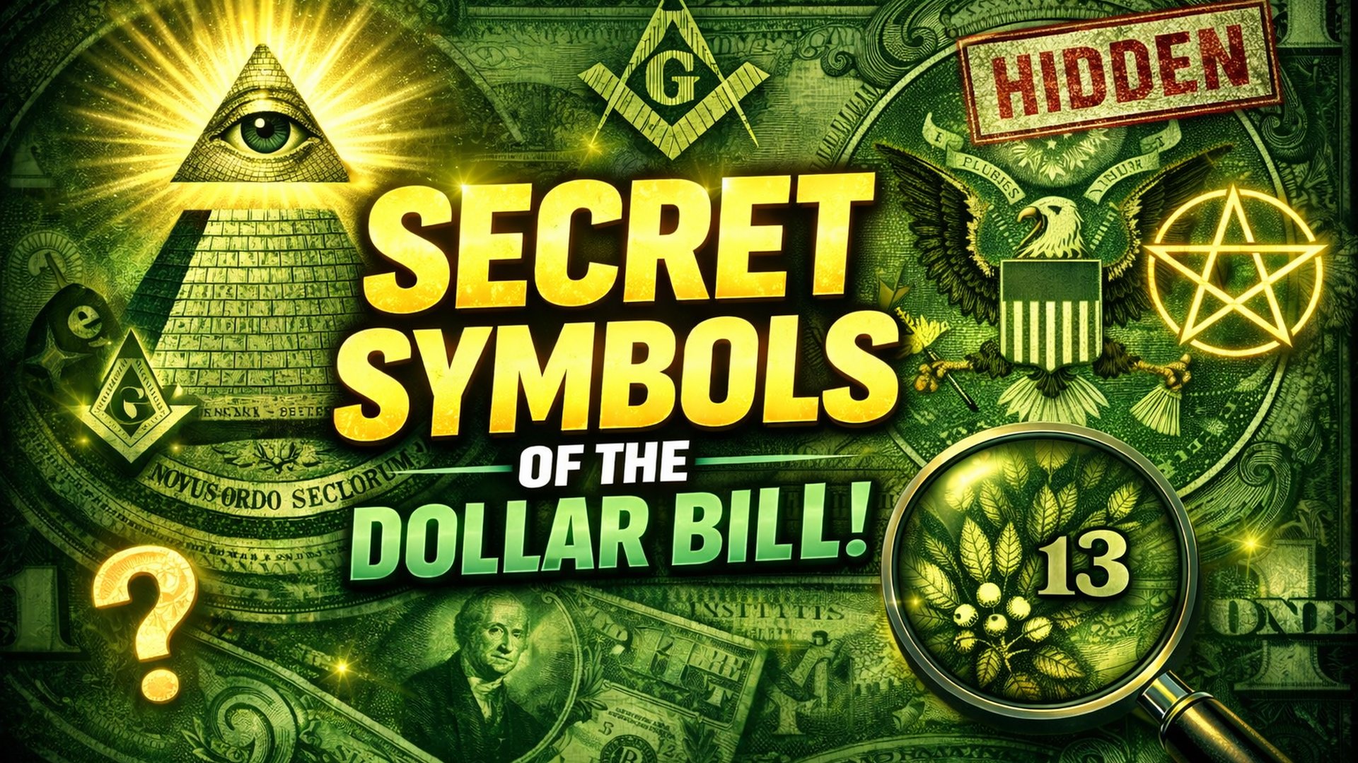 SECRET SYMBOLS OF THE DOLLAR BILL