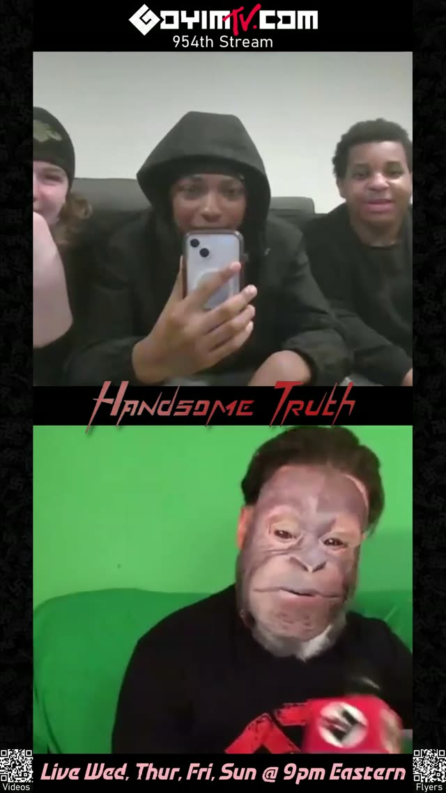 954th GTV Stream 3 Niggers & White Guy?