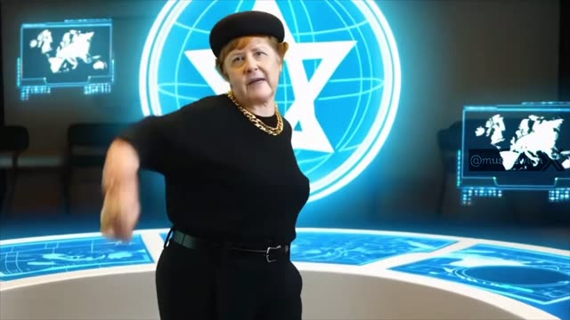 Jewngela Merkel - Refugees Welcome