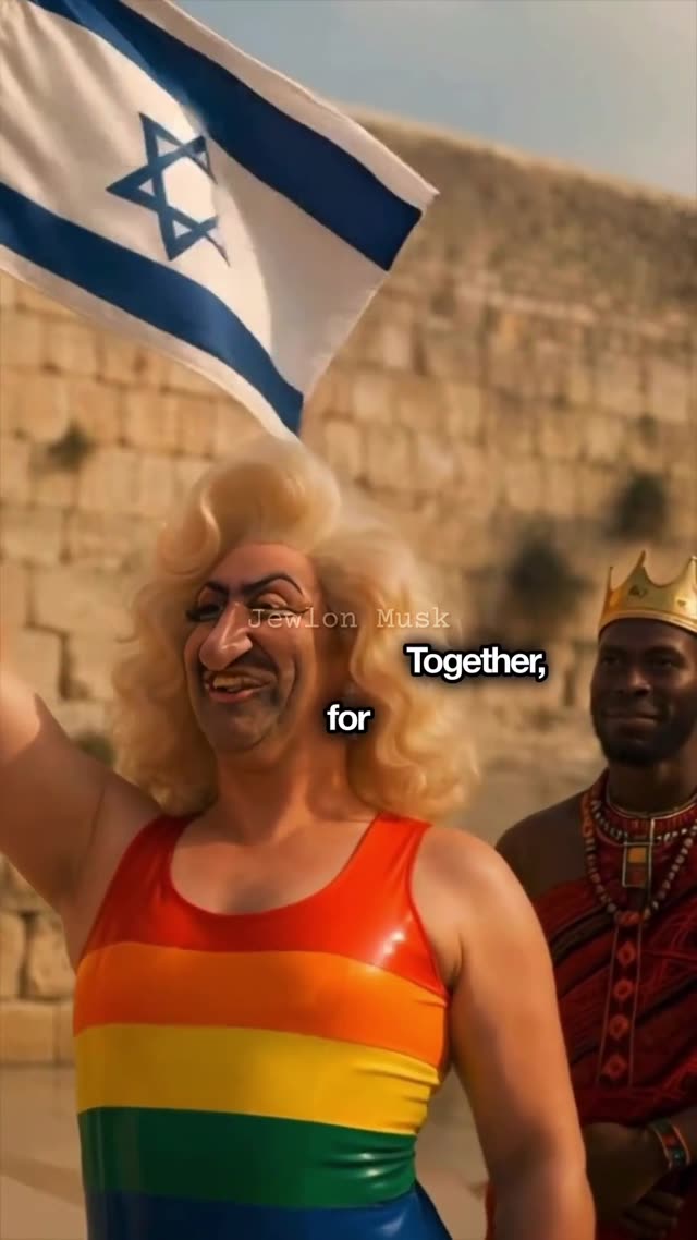 every jewish queens need a black Kang