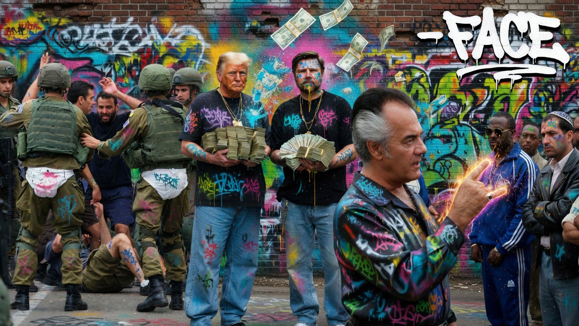 FACE - Stream 32 - IDF Detains Journalists, White House Idiocracy & Paulie Walnuts On Monkey App