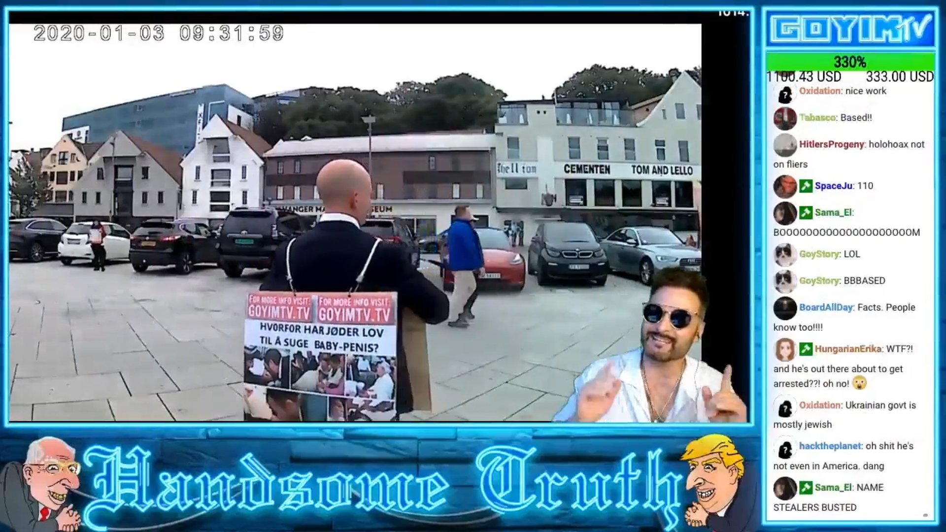 253 GTV livestream - When I was wearing the signs